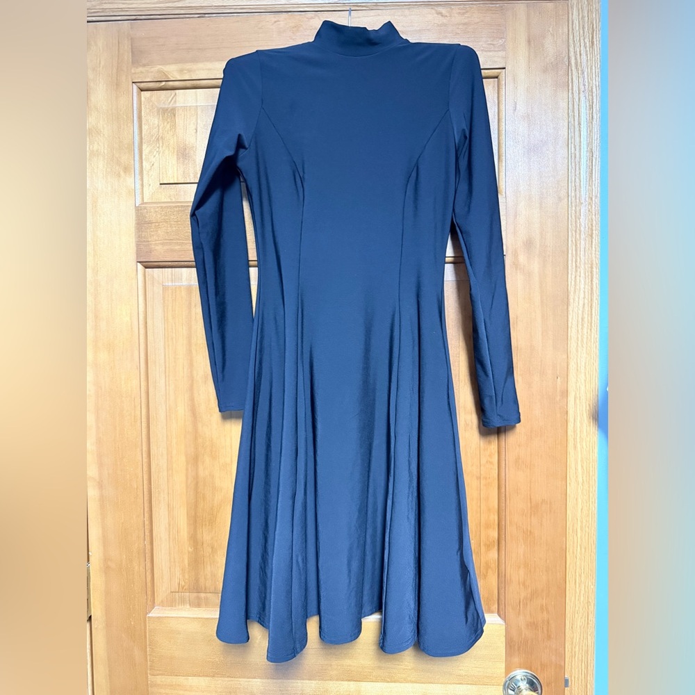NEW W/TAGS Blackmilk WARM BLACK LONG SLEEVE EVIL MINI SKATER DRESS - Picture 5 of 14